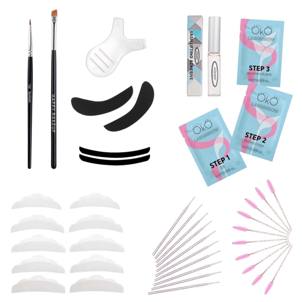 lash lift basic komplekt lash lifti ripsmete lamineerimise stardikomplekt