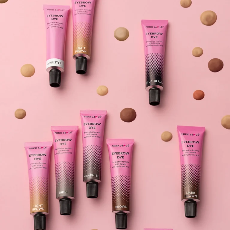 nikk mole keemilised varvid ripsmete kulmude