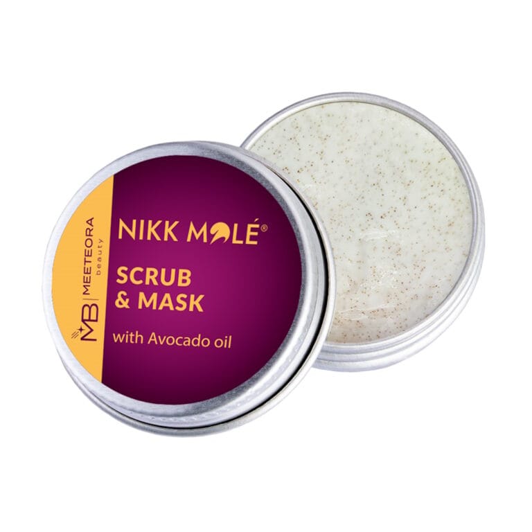 nikk mole scrub mask koorija naole ja kulmudele 1