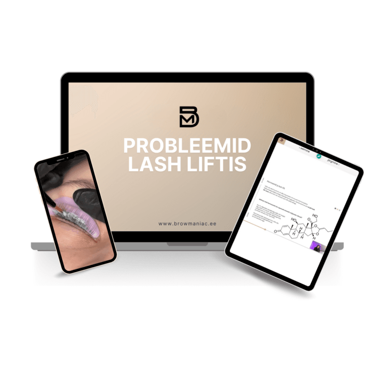 probleemid lash liftis koolitus