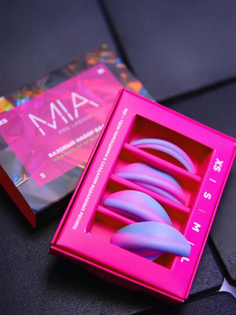 mia pro lashes silikoonpadjad ombre