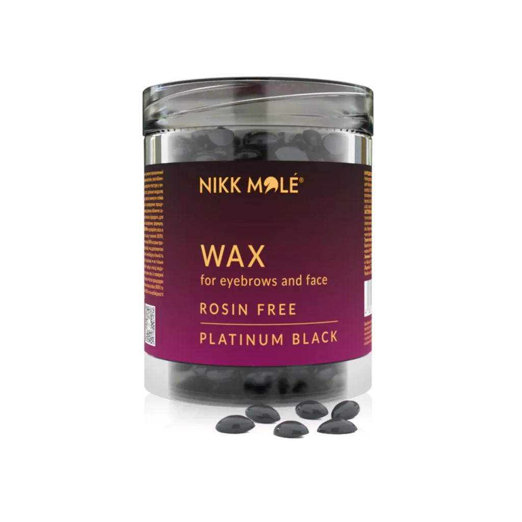 nikk mole platinum black wax vaha kulmu depilatsioon vahatamine