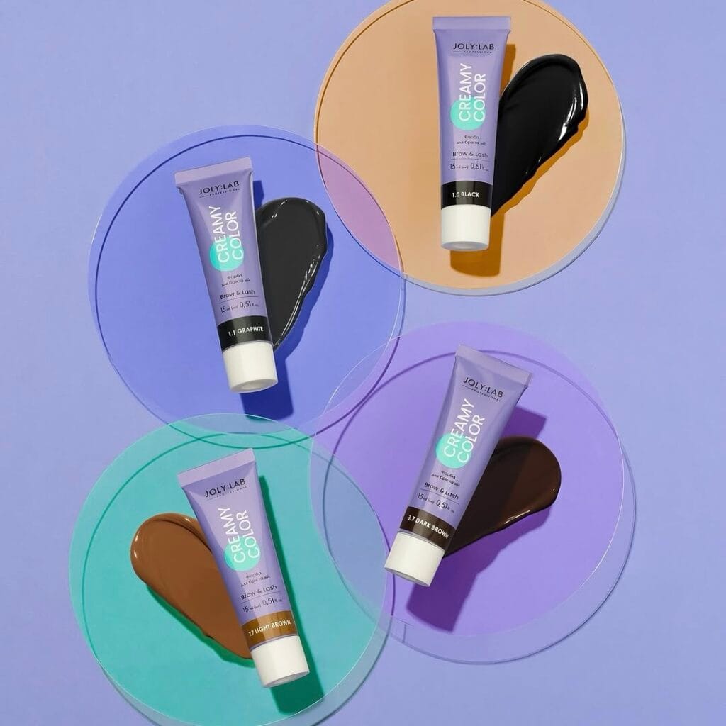 jolylab creamy color keemiline ripsme ja kulmuvarv