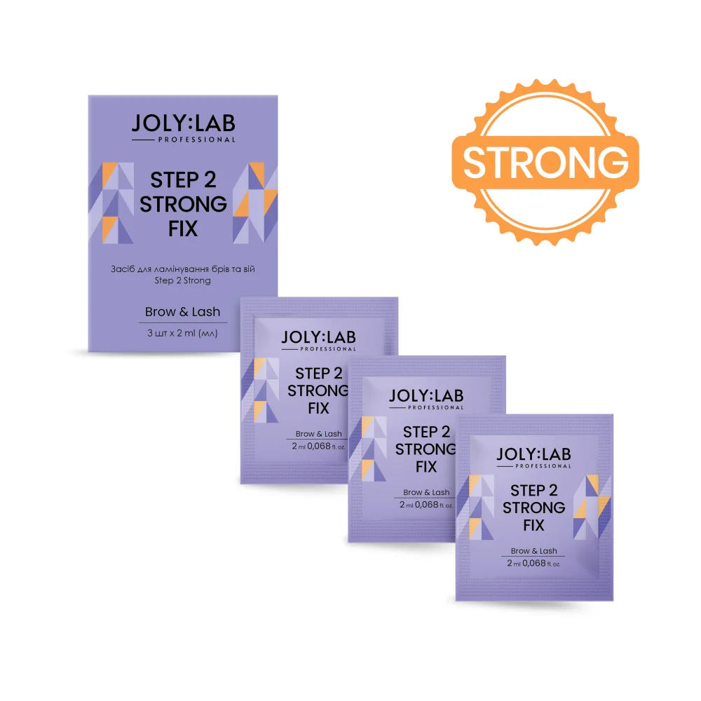 jolylab step 2 strong fix kulmude ripsmete lamineerimise emulsioon