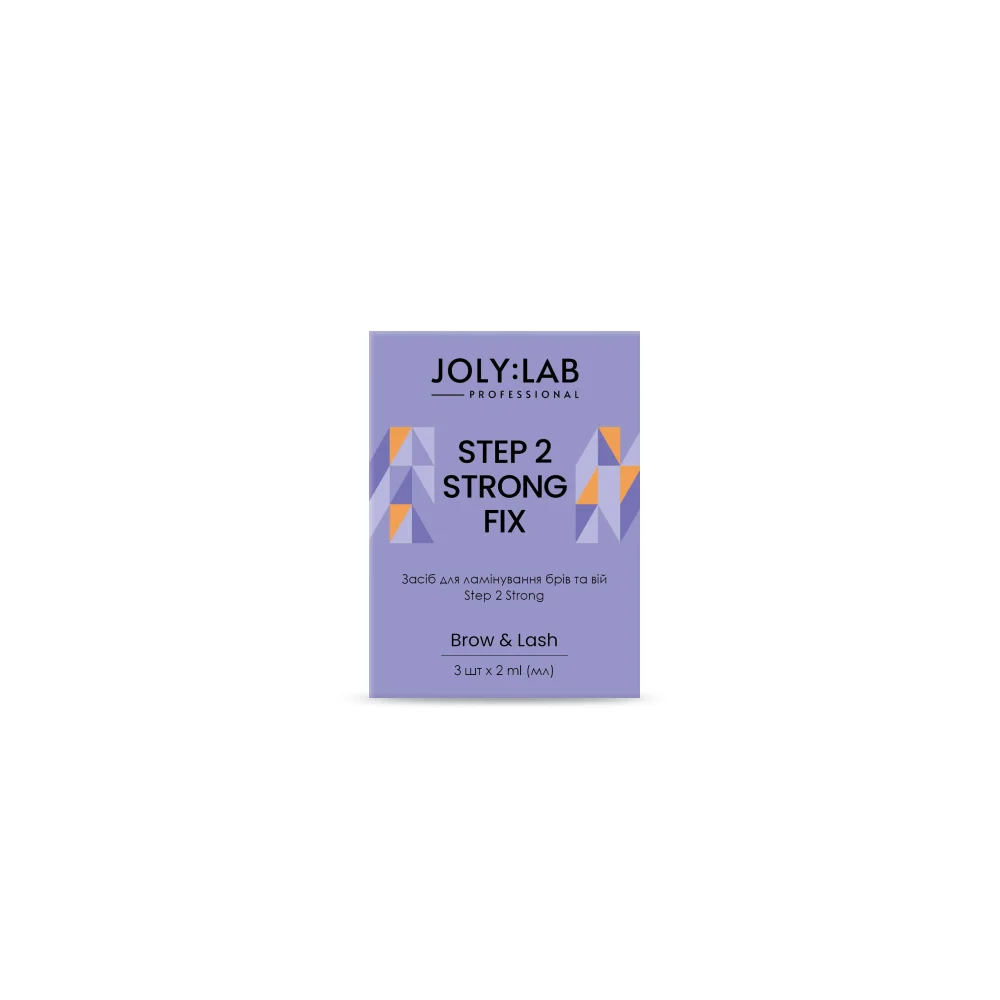 jolylab step 2 strong fix kulmude ripsmete lamineerimise emulsioonid