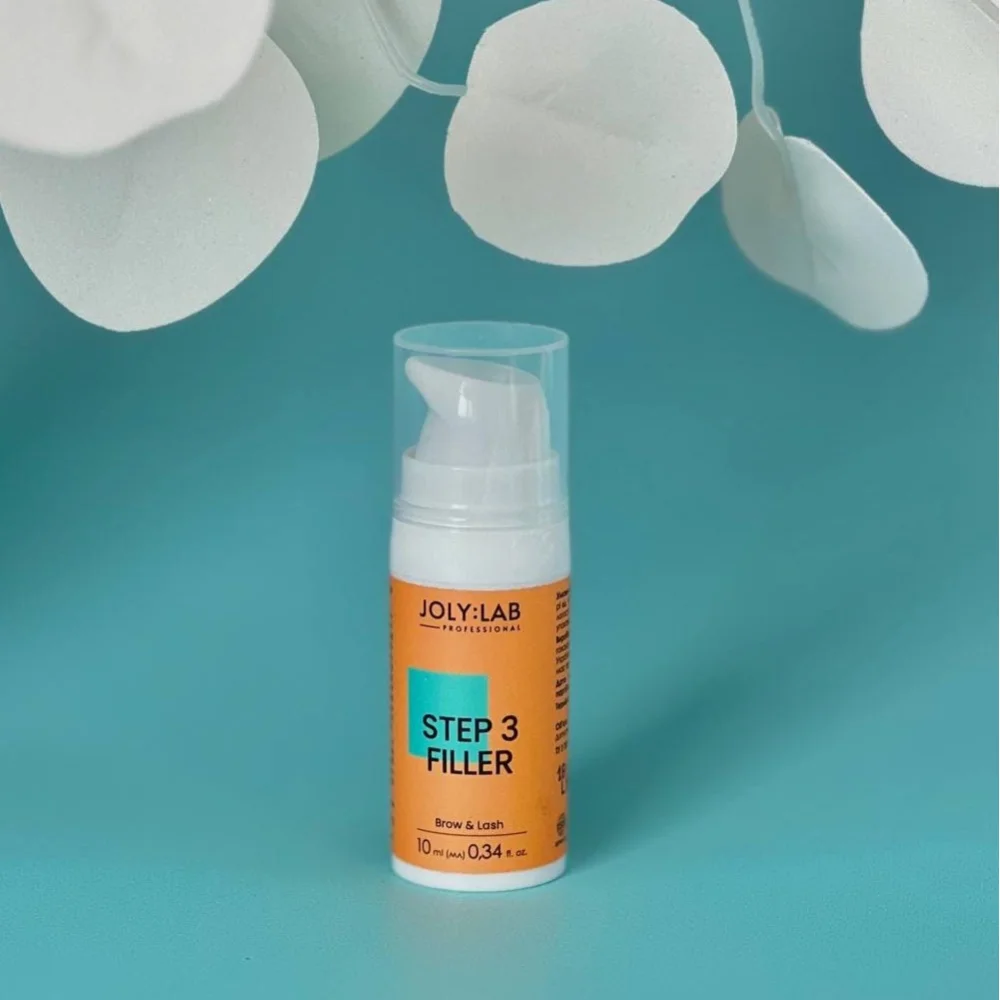 jolylab step 3 filler lash lift brow lift emulsioon kulmu ripsme seerumi