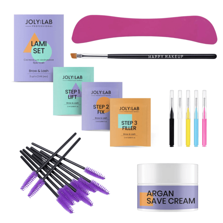 kulmude lamineerimise stardi komplekt brow lift