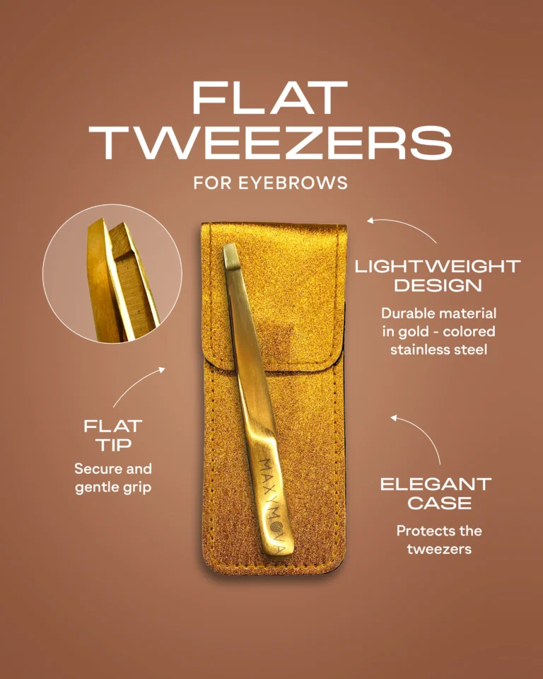 MAXYMOVA Precision Stainless Steel Tweezers Flat uus scaled