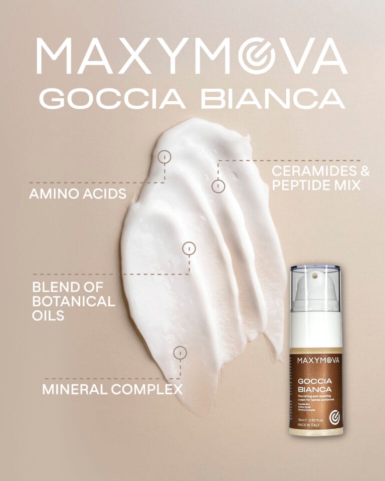 goccia bianca seerum lash lift brow lift browmaniac scaled