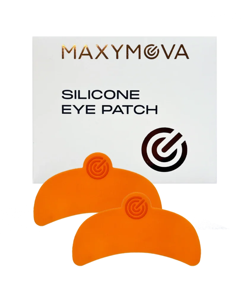maxymova silicone eye patch orange oranž silikoonpadjad