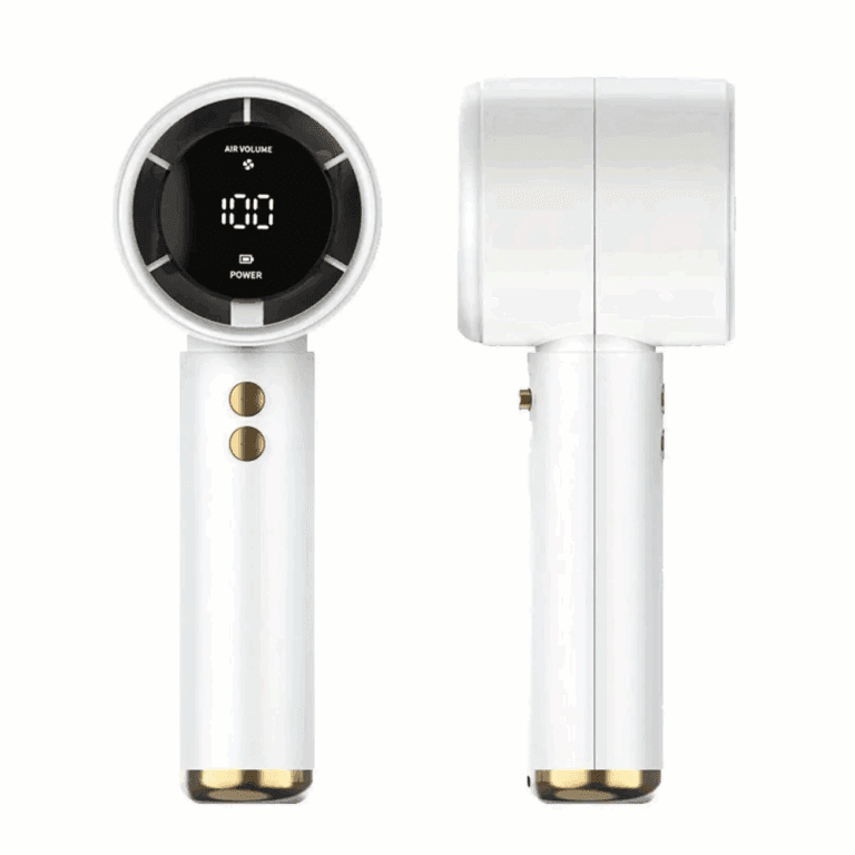 miniventilaator digitaalne ripsmete kuivatamiseks