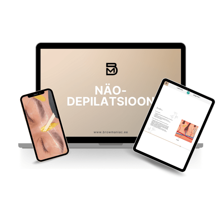 näodepilatsiooni koolitus depilatsioon kulmude vahatamine (4)