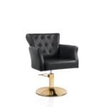 gold hair throne klienditool juuksur