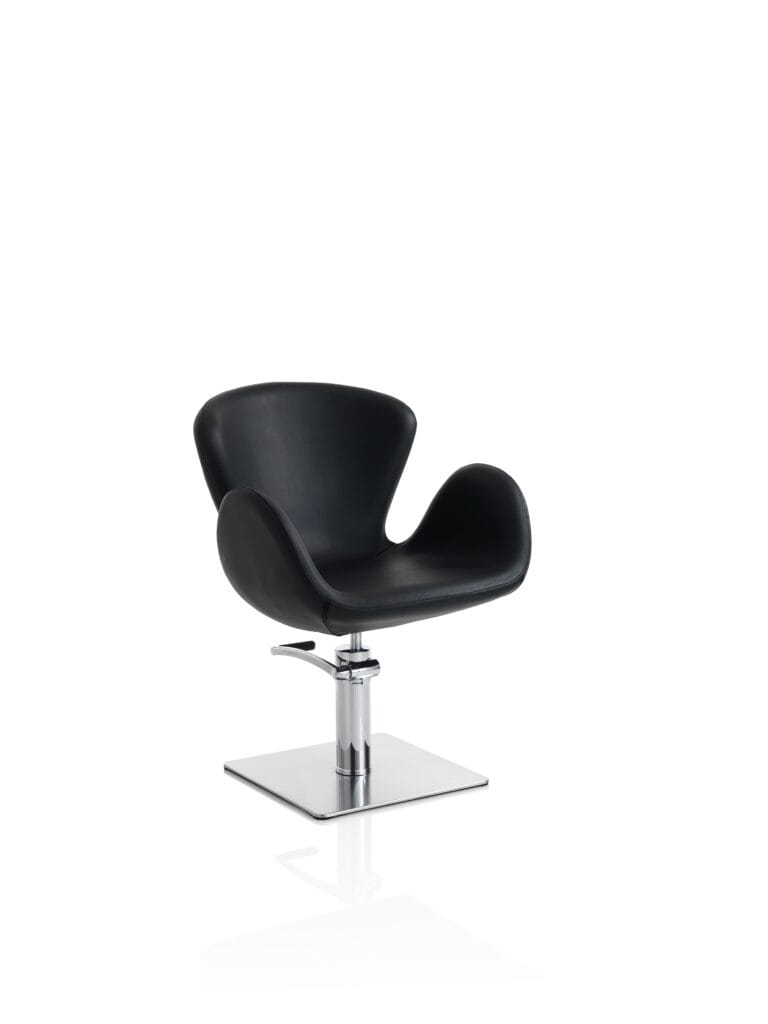 hair charlotte klienditool juuksur must